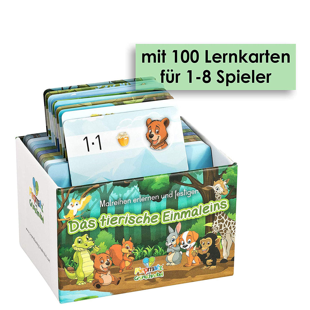 Einmaleins spielerisch lernen: Das tierische Lernspiel