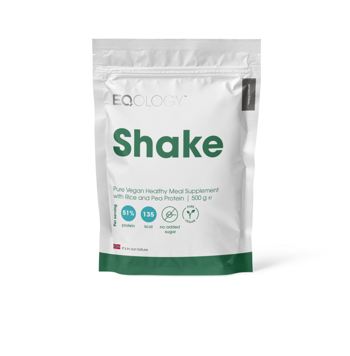 Eqology Pure Vegan Shake: Pflanzliche Protein-Power