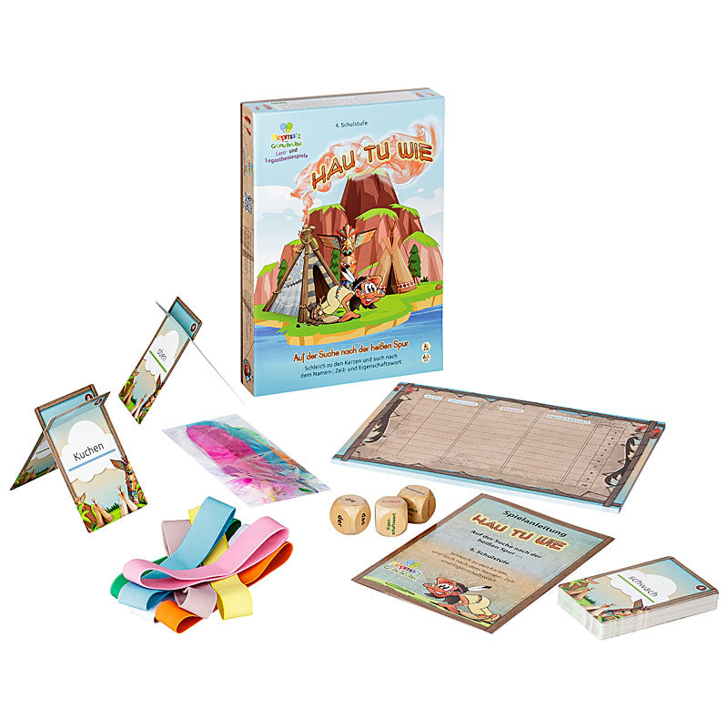 Namen-, Zeit- und Eigenschaftswort leicht unterscheiden können! HAUTUWIE