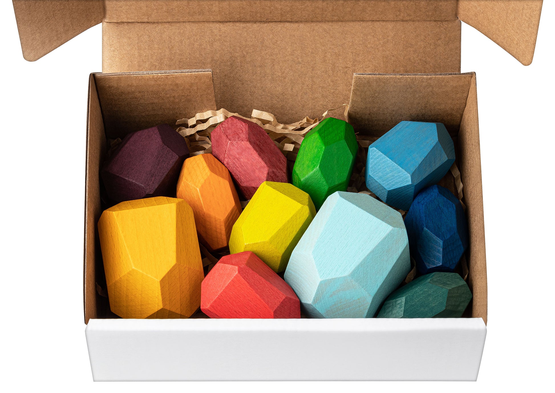 Montessori Stapelbausteine - piepmatzundgrünschnabel