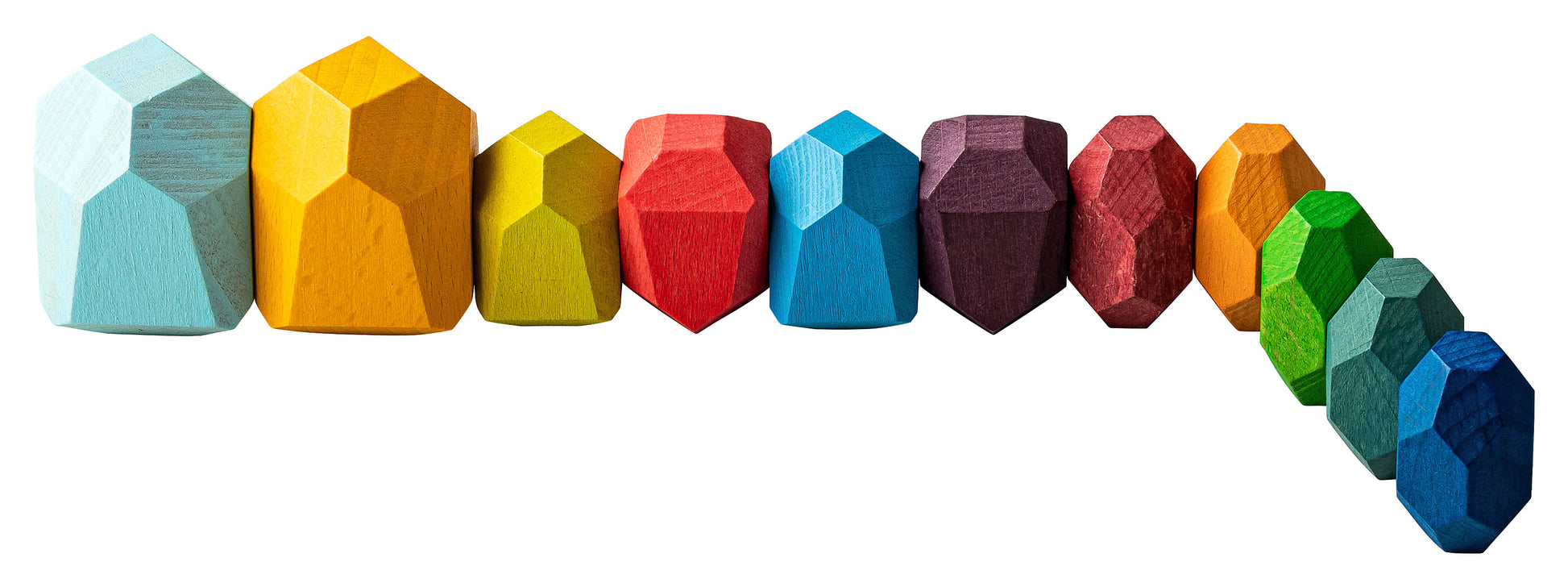 Montessori Stapelbausteine - piepmatzundgrünschnabel