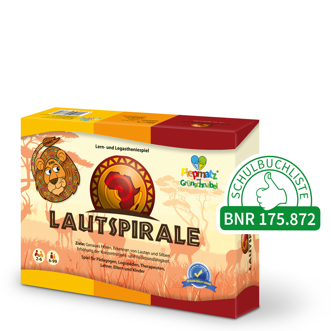 Lautschulung- Lautspirale- höre und erkenne die Laute und die Silben! - piepmatzundgrünschnabel