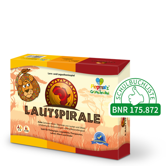 Lautschulung- Lautspirale- höre und erkenne die Laute und die Silben! - piepmatzundgrünschnabel