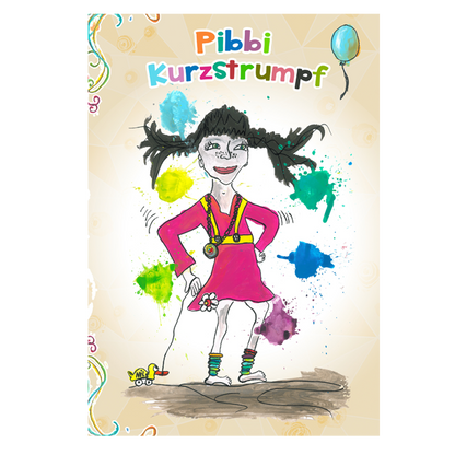 Reimgeschichten - Pibbi Kurzstrumpf - piepmatzundgrünschnabel