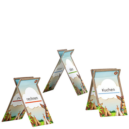 Namen-, Zeit- und Eigenschaftswort leicht unterscheiden können! HAUTUWIE Zusatzmaterial Schreibblock