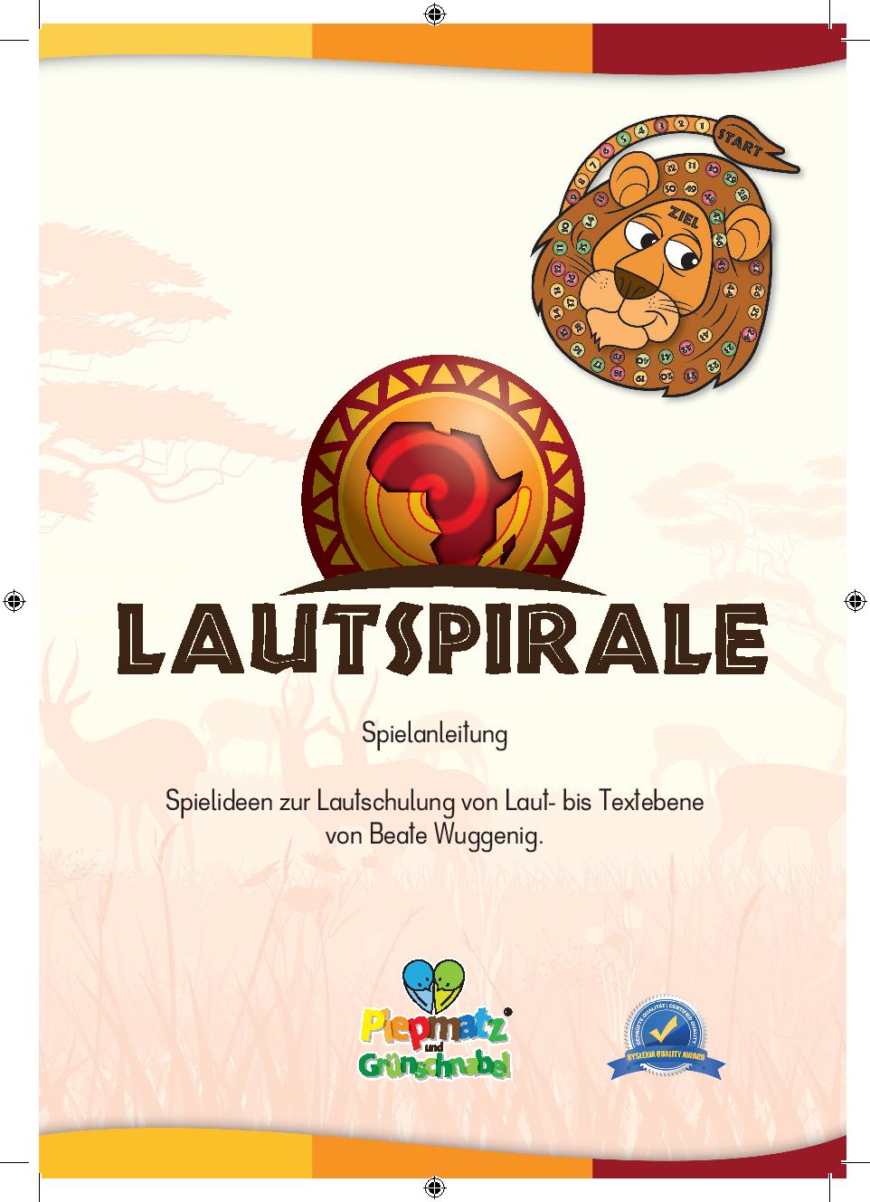 Lautschulung- Lautspirale- höre und erkenne die Laute und die Silben! - piepmatzundgrünschnabel