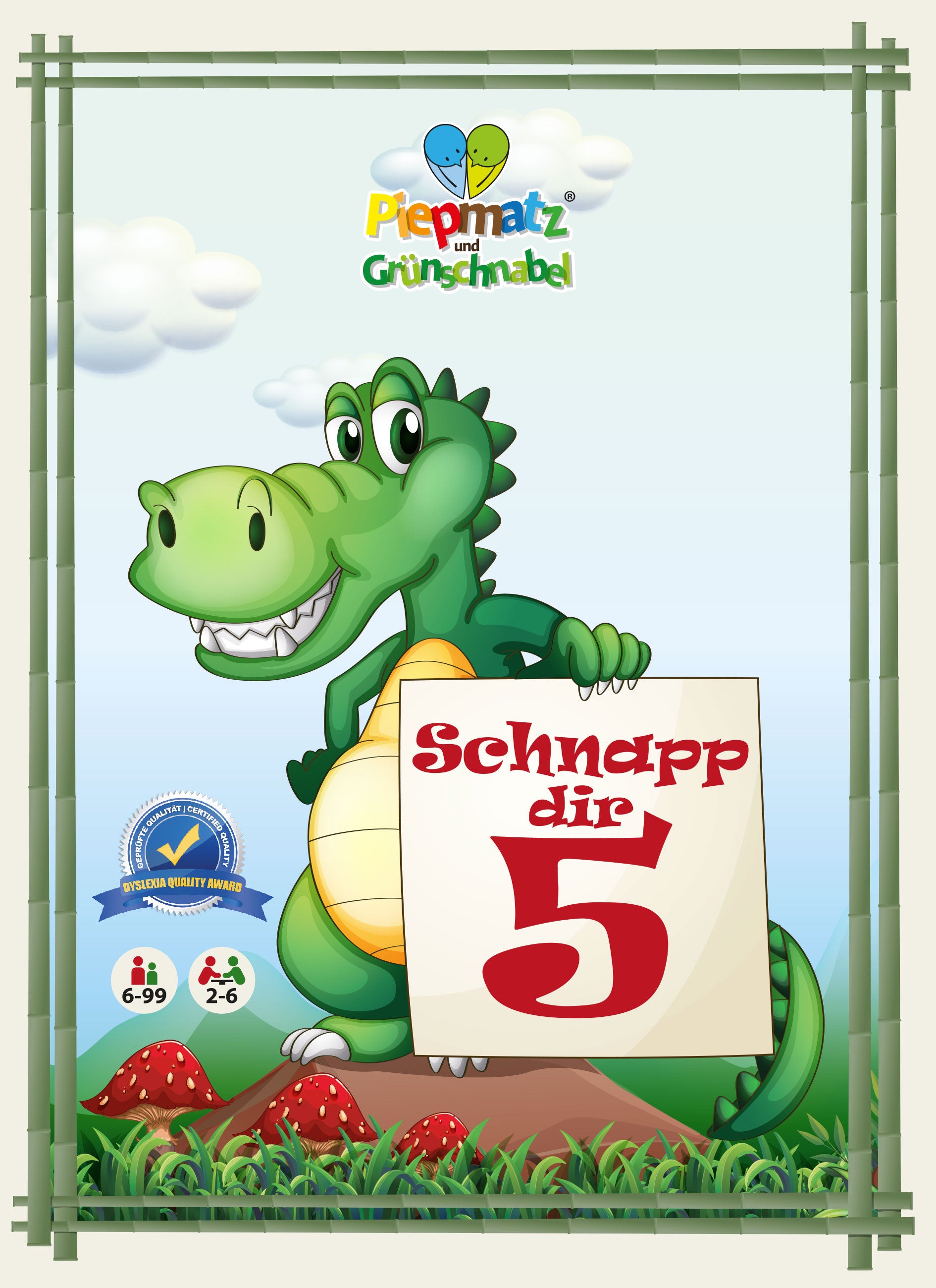 Selbst- und Mitlautunterscheidung- Konzentration - Schnapp dir 5 - piepmatzundgrünschnabel