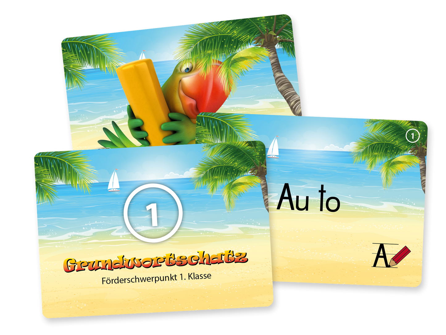 Worterarbeitung - Ganzheitliches Lernen- Spiel mit Sinn(en) -Basisspiel - piepmatzundgrünschnabel